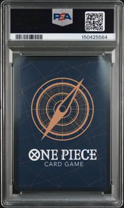 2025 ONE PIECE OP07-073 BANDAI CARD GAMES FEST 25-26 MONKEY D LUFFY PROMO PSA 10 - Image 2