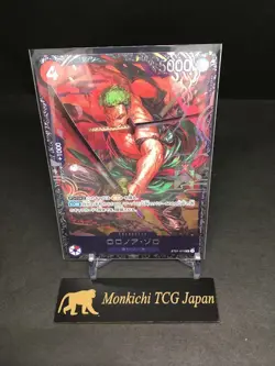 One Piece Card Game Roronoa Zoro SR ST21-015 Flagship Battle Promo Japan - Image 1