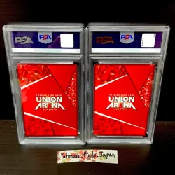 PSA 10 Signed UNION ARENA Sword Art Online UAPR/SAO-1 Asuna Kirito FOIL Japanese - Image 5