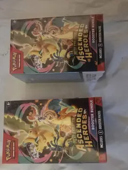 2x Pokemon TCG - Ascended Heroes - Booster Bundle (6 packs) - Brand New Sealed - Image 1