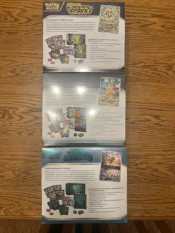 Pokemon TCG Surging Sparks Elite Trainer Box Twilight Masquerade Paldea Evolved - Image 2