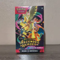 Pokemon Ascended Heroes Booster Bundle Factory Sealed - Image 1
