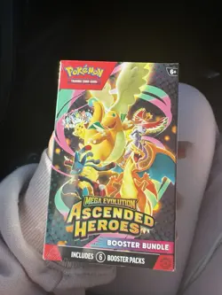 Brand New Sealed Pokemon TCG - Ascended Heroes Booster Bundle In hand - Image 1