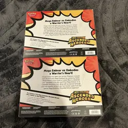 Pokemon TCG Ascended Heroes Mega Feraligatr Meganium Emboar Ex Box Bundle x5 - Image 2
