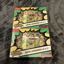 Pokemon TCG Ascended Heroes Mega Feraligatr Meganium Emboar Ex Box Bundle x5 - Image 5