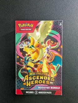 POKEMON TCG: MEGA EVOLUTION - Ascended Heroes - Factory Sealed Booster Bundle - Image 1