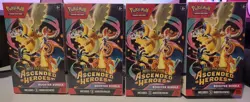 4 x Pokemon TCG Mega Evolution Ascended Heroes Booster Bundle - Brand New Sealed - Image 2