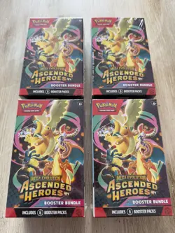 Pokemon TCG: Mega Evolution Ascended Heroes Booster Bundle x4 Fast Delivery🚛 - Image 1