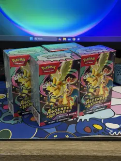 Pokemon TCG: Mega Evolution-Ascended Heroes Booster Bundle (6 Packs) Lot Of 4 - Image 4