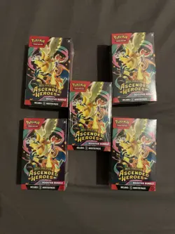 5 x Pokemon TCG: Ascended Heroes Booster Bundle Brand New & Factory Sealed - Image 1