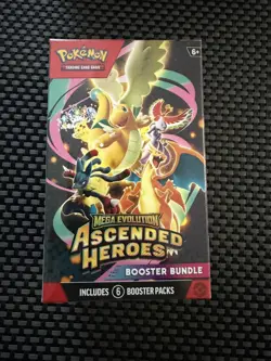 4x Pokemon TCG: Mega Evolution-Ascended Heroes Booster Bundle (6 Packs) - Image 3