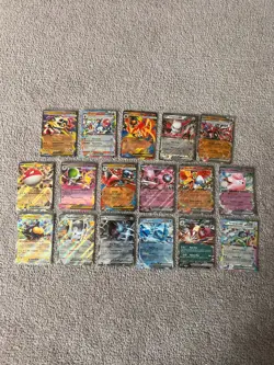 Pokemon TCG Ascended Heroes EX Bundle X17 Cards No Duplicates - Image 1