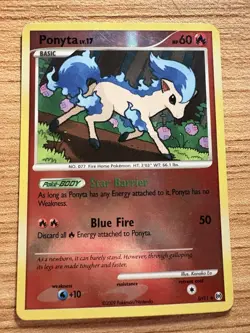 Ponyta (Shiny) SH11 Arceus Reverse Holo - Pokemon Trading Card LP+ - Image 1