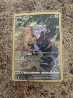 Pikachu - TG05/TG30 - Full Art Holo Rare Lost Origin - Pokemon Card - NM 2 - Image 1