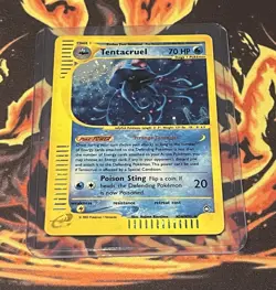 Pokemon 2002 E-Series Tentacruel H26/H32 Aquapolis Holo Card - Image 1