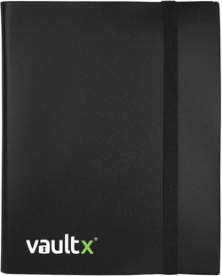 Black VAULT X 9 Pocket Strap Binder 20 Page Album 360 Cards Folio Folder - Image 2