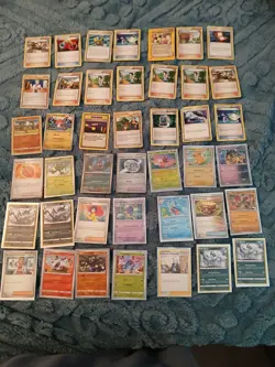 200+Pokemon Trading Card Game Mixed Lot of Common, Uncommon, Trainer(C22) - Image 2