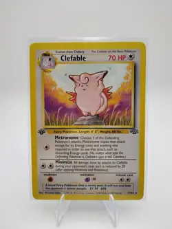 Clefable 17/64 Pokemon Jungle 1st Edition Rare Card Non-Holo - Image 1