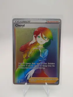 Cheryl 173/163 Battle Styles Secret Rare NM Holo Trainer Card Pokemon TCG - Image 1