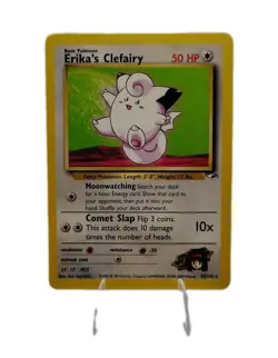 Erika's Clefairy 25/132 Rare Gym Heroes Pokemon Card - Image 1