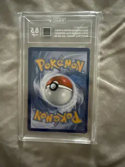 Pokemon TCG Charizard v Full Art Black Star Promo Card SWSH260 Tag 8.5 NM MT + - Image 2