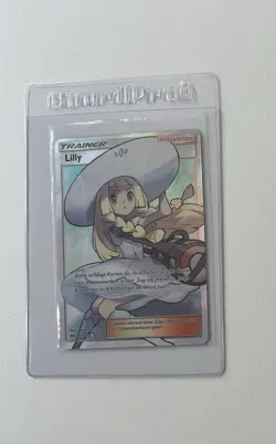 Mint Condition Lillie - German POKEMON Card - Image 1