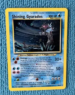 Pokemon Neo Revelation Shining Gyarados Holo Card 65/64 Secret Rare - Image 2