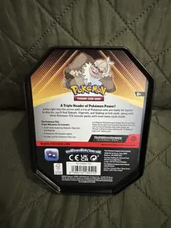 Pokemon TCG Slaking Triple Whammy Collector Tin with Promo Cards Only - NO PACKS - Image 2