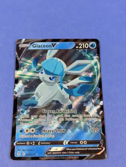 Glaceon V - 040/203 - Ultra Rare Holo Evolving Skies - Pokemon Card - NM - Image 1