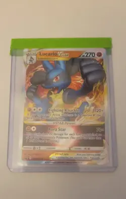 Lucario VSTAR SWSH214 SWSH: Sword & Shield Promo Cards Holo - Image 1