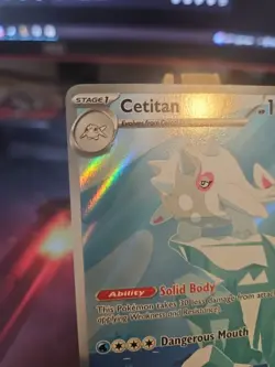 Pokemon TCG Cetitan Illustration Rare Card 201/191 Surging Sparks NM - Image 2