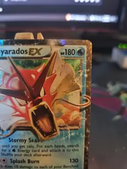 Pokemon TCG Gyarados EX XY106 XY Holo Promo Card MP - Image 3