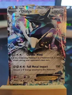 Pokemon TCG Dialga EX Ultra Rare Card 62/119 XY Phantom Forces LP+ - Image 1