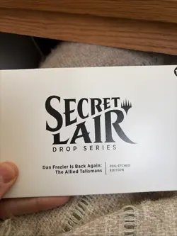 MTG Secret Lair Drop Dan Frazier Is Back Again: The Allied Talismans Foil Card - Image 1