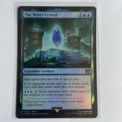 MTG: The Water Crystal (Foil) - Final Fantasy - Rare - 0085 NM - Image 1