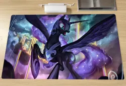 Magic the Gathering Nightmare Moon MTG Playmat TCG CCG Card Game Play Mat Pad - Image 1