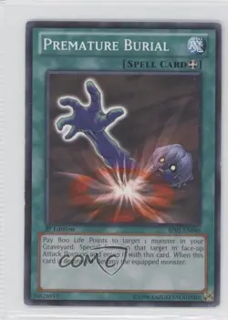 Premature Burial 1st Ed. YuGiOh Battle Pack: Epic Dawn #BP01-EN040 - Image 1