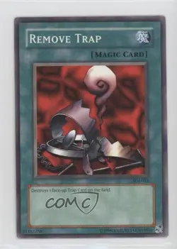 Remove Trap Unlimited YuGiOh Starter Deck Joey #SDJ-034 2003 - Image 1