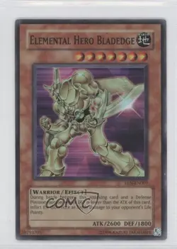SR - Elemental HERO Bladedge Unlimited YuGiOh Energy #EEN-EN007 2005 - Image 1