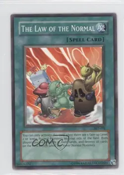 The Law of the Normal Unlimited YuGiOh Ancient Sanctuary #AST-094 2004 - Image 1