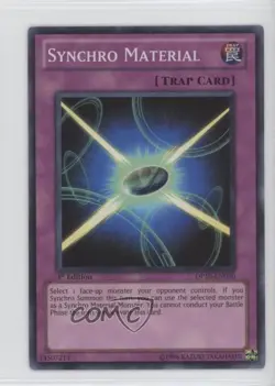 Synchro Material 1st Ed. YuGiOh Yusei Fudo 3 Duelist Pack #DP10-EN030 - Image 1