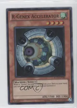 R-Genex Accelerator Unlimited YuGiOh Hidden Arsenal 3 #HA03-EN045 2010 - Image 1