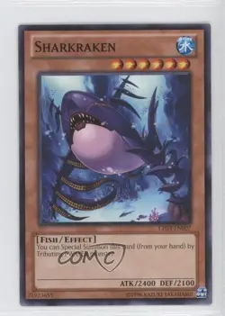 Sharkraken Unlimited YuGiOh Lord of the Tachyon Galaxy #LTGY-EN007 - Image 1