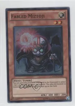 Fabled Miztoji Unlimited YuGiOh Hidden Arsenal 3 #HA03-EN005 2010 - Image 1