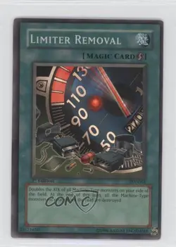 Limiter Removal 1st Ed. YuGiOh Pharaoh's Servant #PSV-064 2002 - Image 1