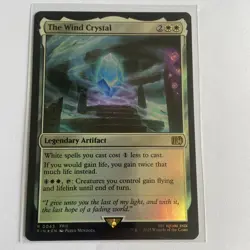 MTG: The Wind Crystal (Foil) - Final Fantasy - Rare - 0043 NM - Image 1