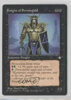 Knight of Stromgald Magic: Ice Age 1995 - Image 1