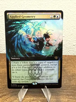 Applied Geometry (Extended Art Foil) Rare MTG Secrets of Strixhaven - Image 1