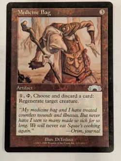 Medicine Bag - Exodus - Magic the Gathering MTG Nice! - Image 1