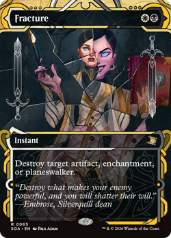 Fracture (Foil) - 65 - SOA - Near Mint - MTG - Image 1